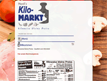Tablet Screenshot of maydlskilomarkt.de
